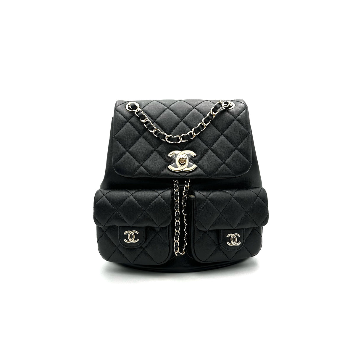 Chanel 23A Duma Backpack (Black, GHW) - Brand New – Reverie Boutique SG