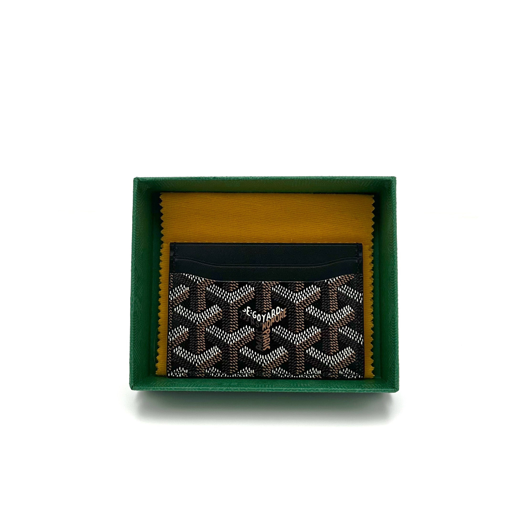 Goyard Saint-Sulpice Card Wallet, Green