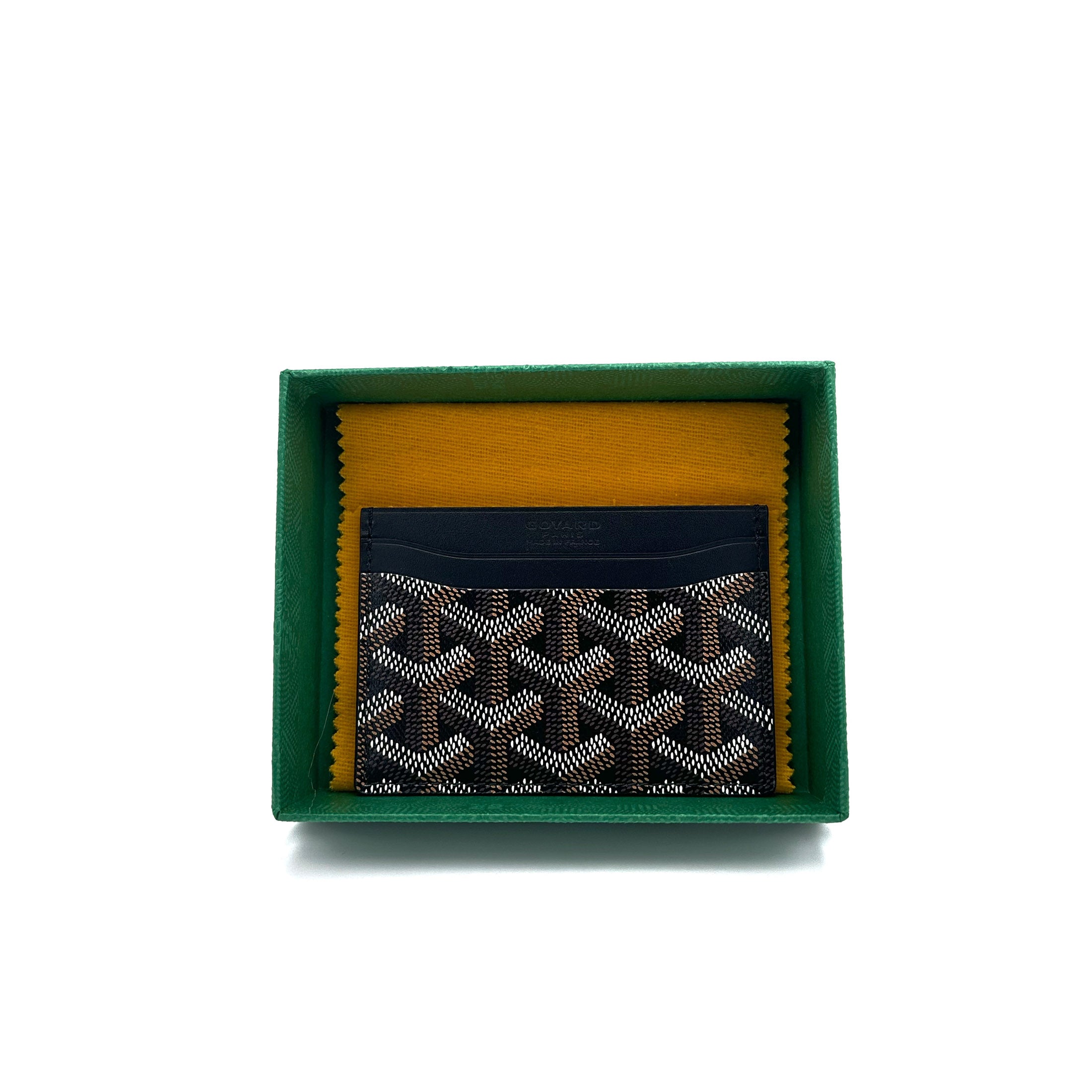 Green goyard outlet card holder