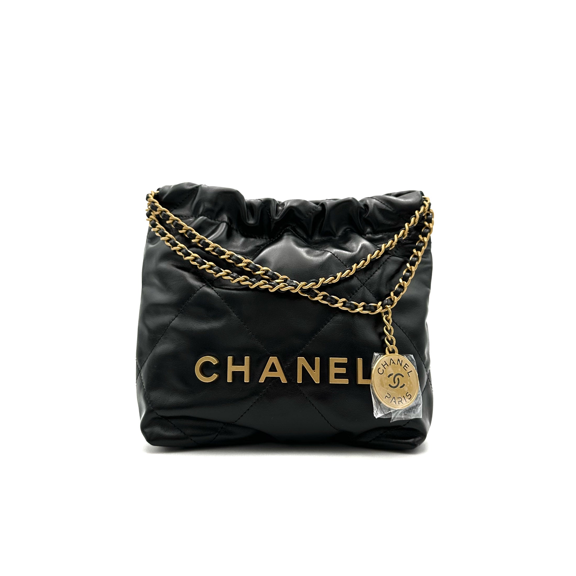 Chanel 22 Mini (Black) - Brand New